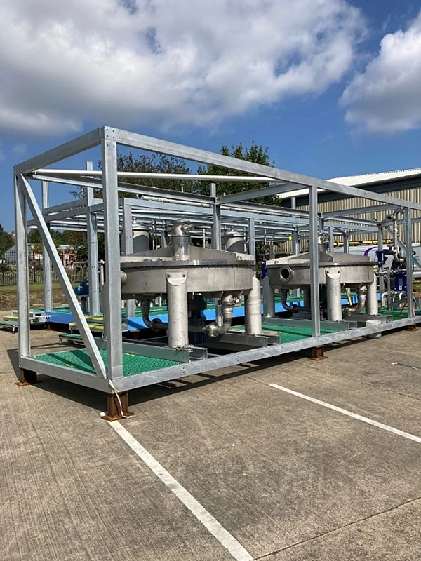 HiRECORD RPB pilot plant modules